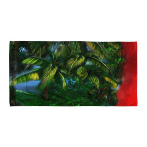 Green & Red Towel