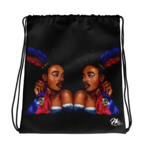 Resanblans Black - Drawstring bag