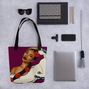 Pose - Violet Tote bag