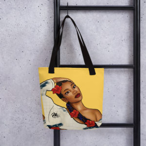 Pose - Jaune Tote bag