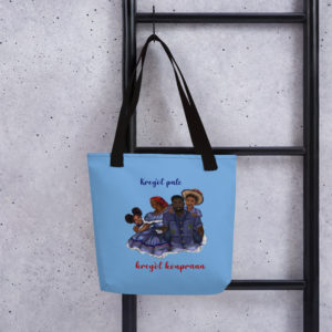 Kreyòl Sky Blue - Tote bag